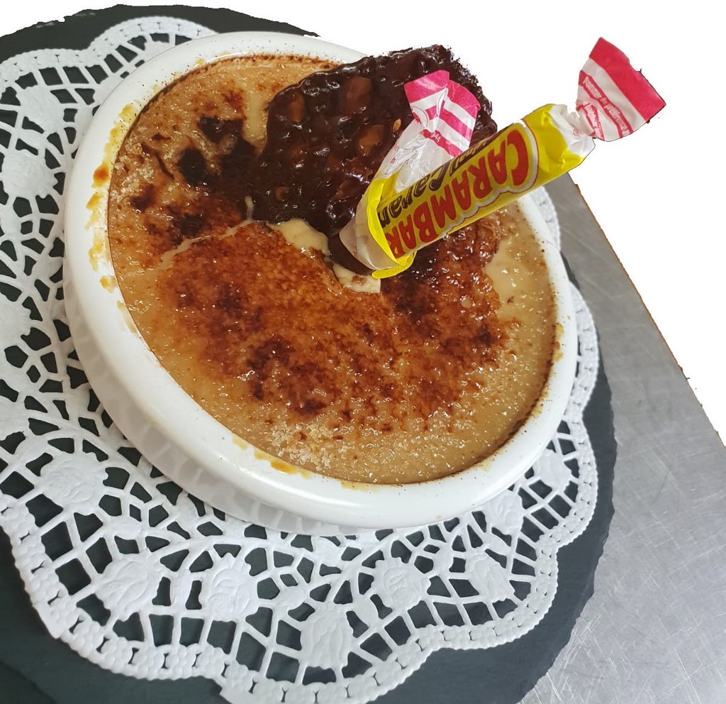 Crème brûlée Carambar